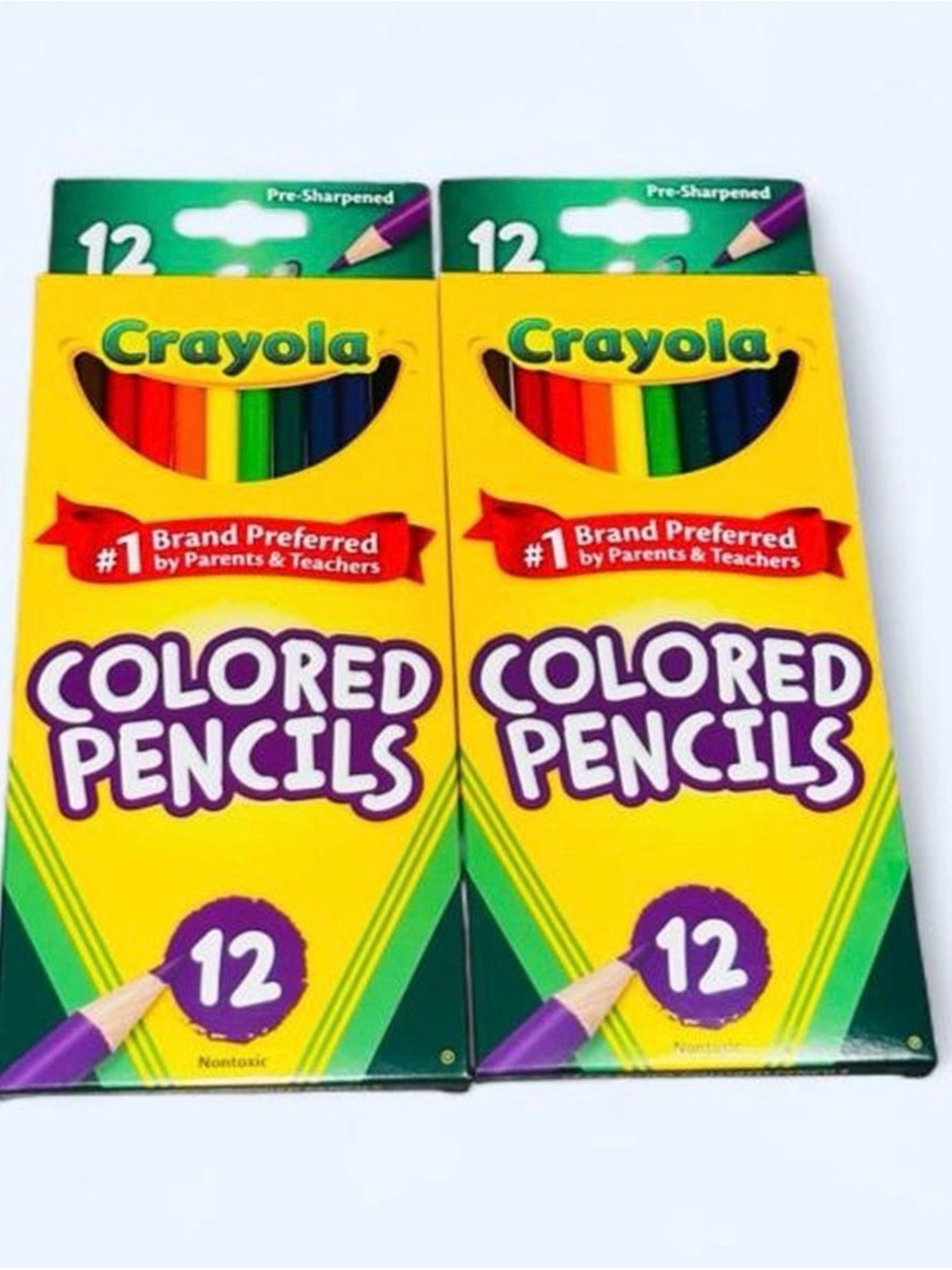 Crayola Colored Pencils - 24Count (2 Boxes) - Multicolor